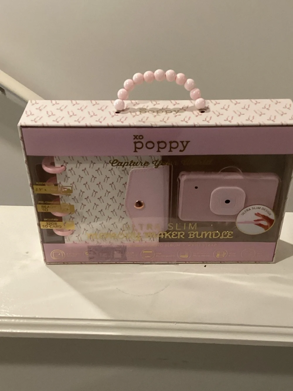 xo poppy digital camera— Pink
